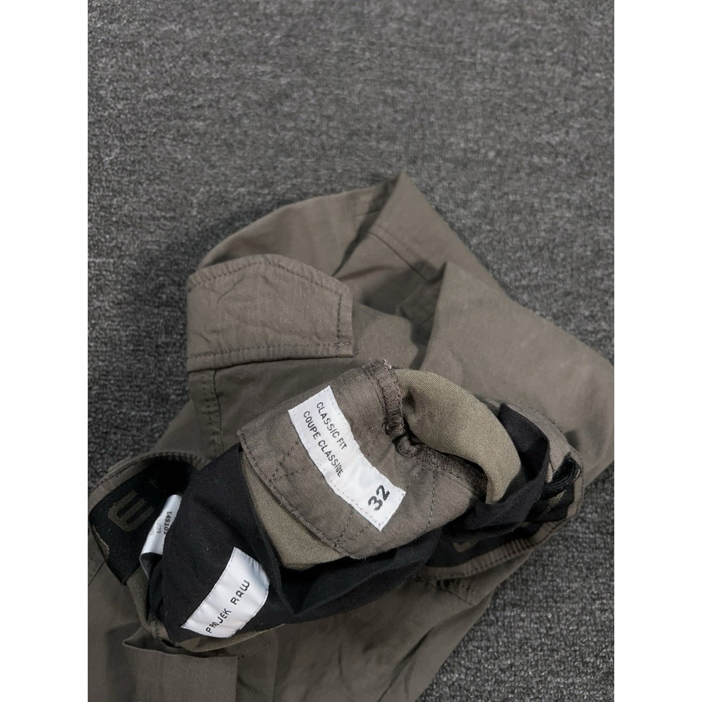 Projek Raw Classic Fit Cargo Pants Men's 32 (Fits 30) Brown Performance Gorpcore - Picture 4 of 9